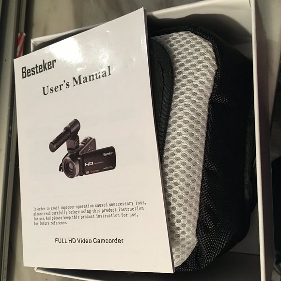 Brand NEW Besteker Camcorder in the Box, See Photos & Booklet - Picture 4 of 6